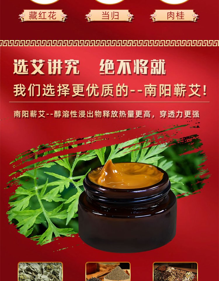 舒筋活絡膏采用南陽新艾