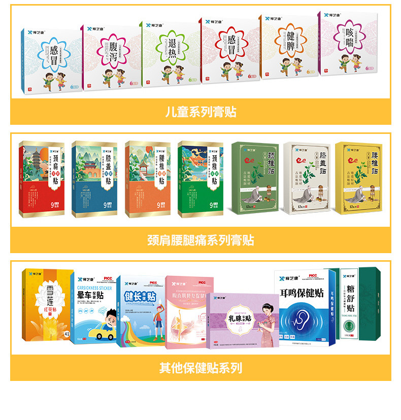 膏藥貼牌代加工產(chǎn)品